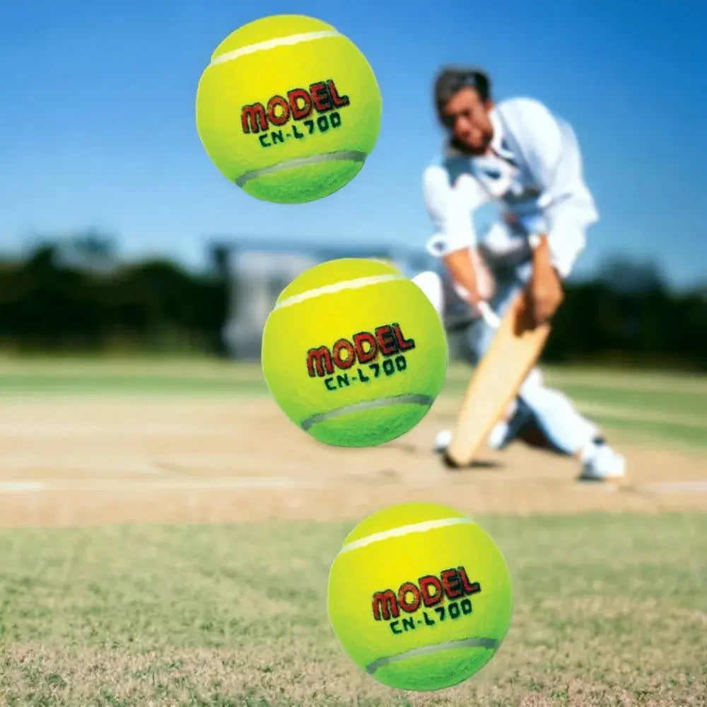 Cricket tennis ball best for tape ball larger size, Pack of 3 ball MODEL SPORTS WORKS LTD