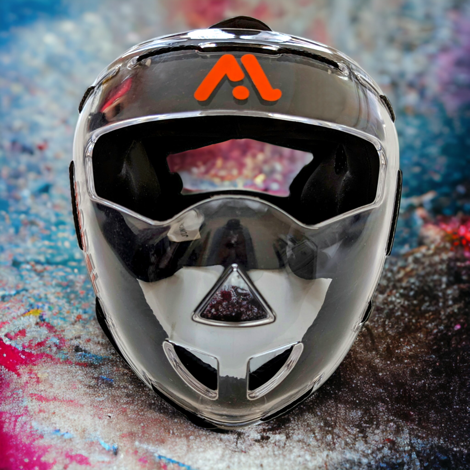 Field Hockey Face mask, Guard, Best Penalty Corner, Size Senior, Transparent MODEL SPORTS WORKS LTD