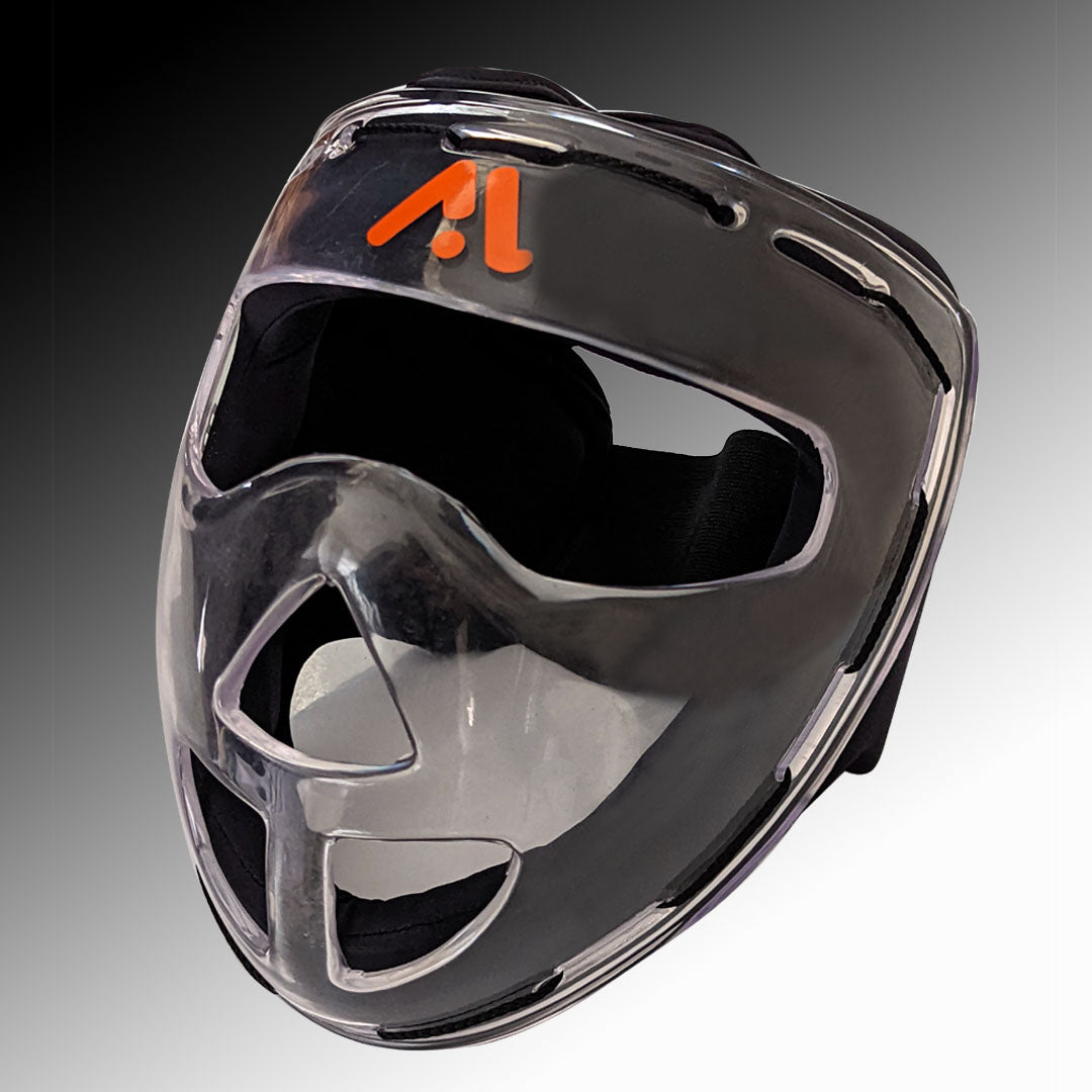 Field Hockey Face mask, Guard, Best Penalty Corner, Size Senior, Transparent MODEL SPORTS WORKS LTD