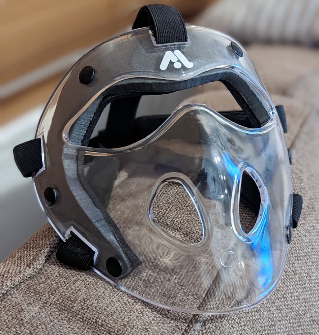 Junior Hockey Face Mask For Plenty Corner Foam Paded MODEL SPORTS WORKS LTD