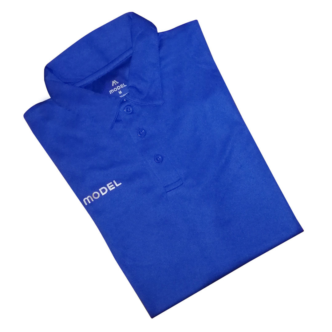 Mens - polo shirts - short sleeve - best athletic 100% Polyester MODEL SPORTS WORKS LTD
