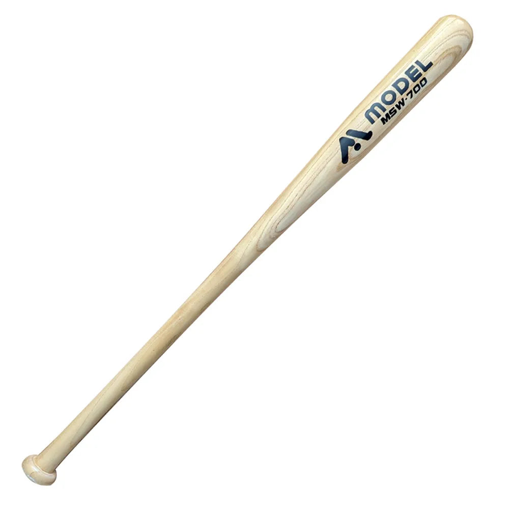 Wooden Baseball Bats Softball Solid White Ash 3 Sizes MODEL SPORTS WORKS LTD