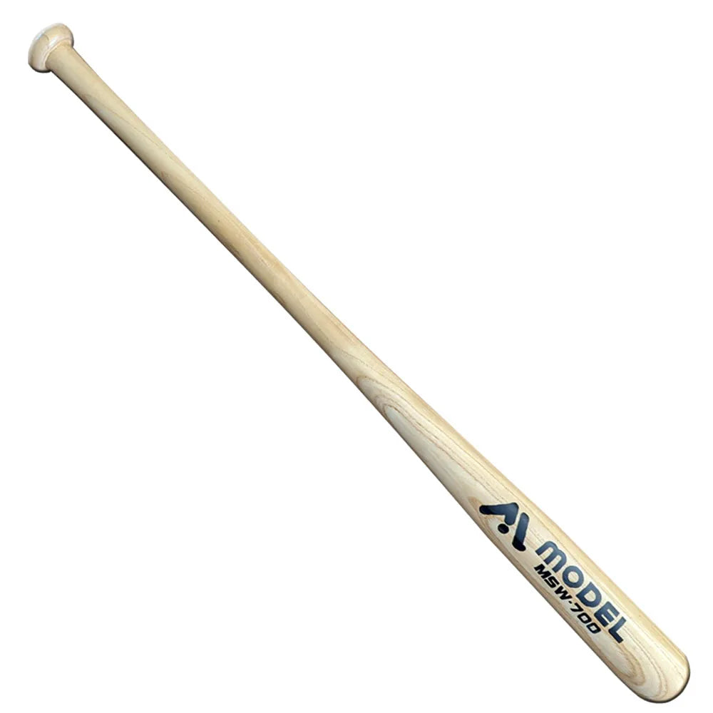 Wooden Baseball Bats Softball Solid White Ash 3 Sizes MODEL SPORTS WORKS LTD