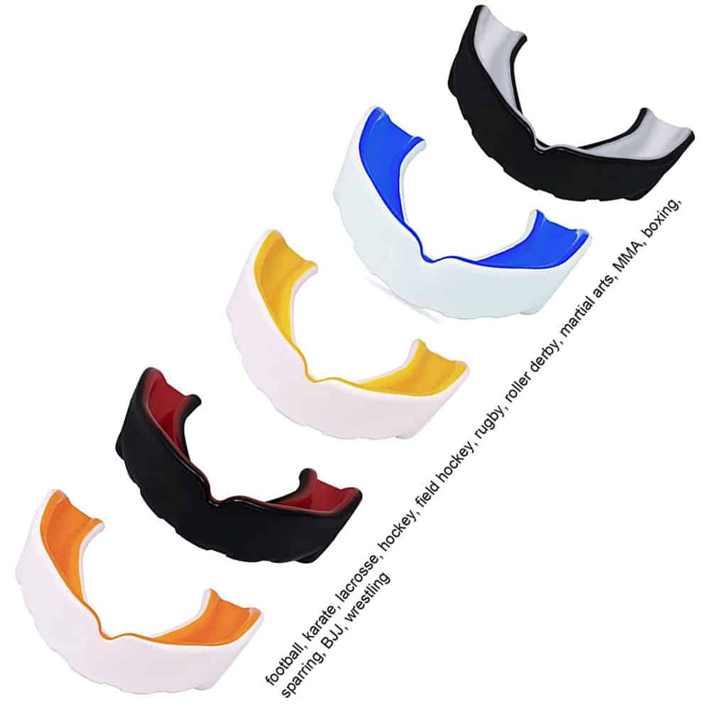 Mouth Guards Shield Senior - Bundle Pack Of 5 Pcs MODEL SPORTS WORKS LTD