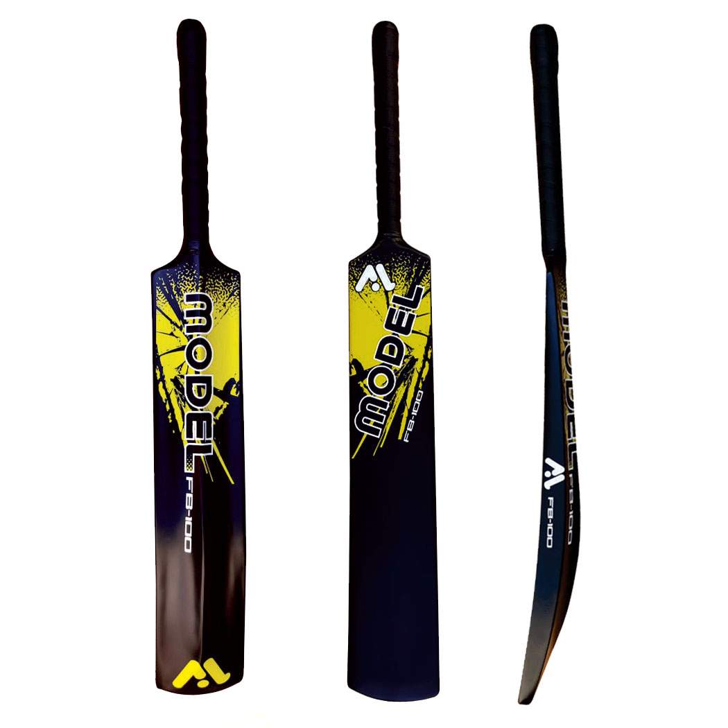 Model Fiber Cricket Bat X-100 Best For Tape Ball Match