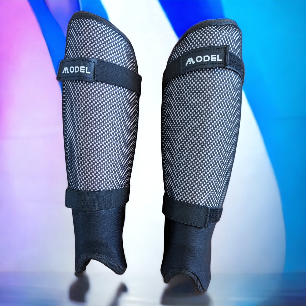 Model Field Hockey Shin Pads Pro With Ankle Support SB90 MODEL SPORTS WORKS LTD